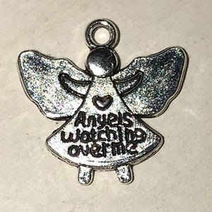 Cute Pewter Angel Charm